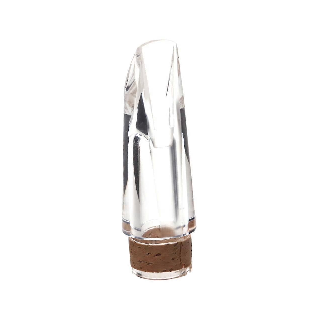 Transparent Clarinet Mouthpiece with Precise Reed Alignment and Stable Tone Control for Performance