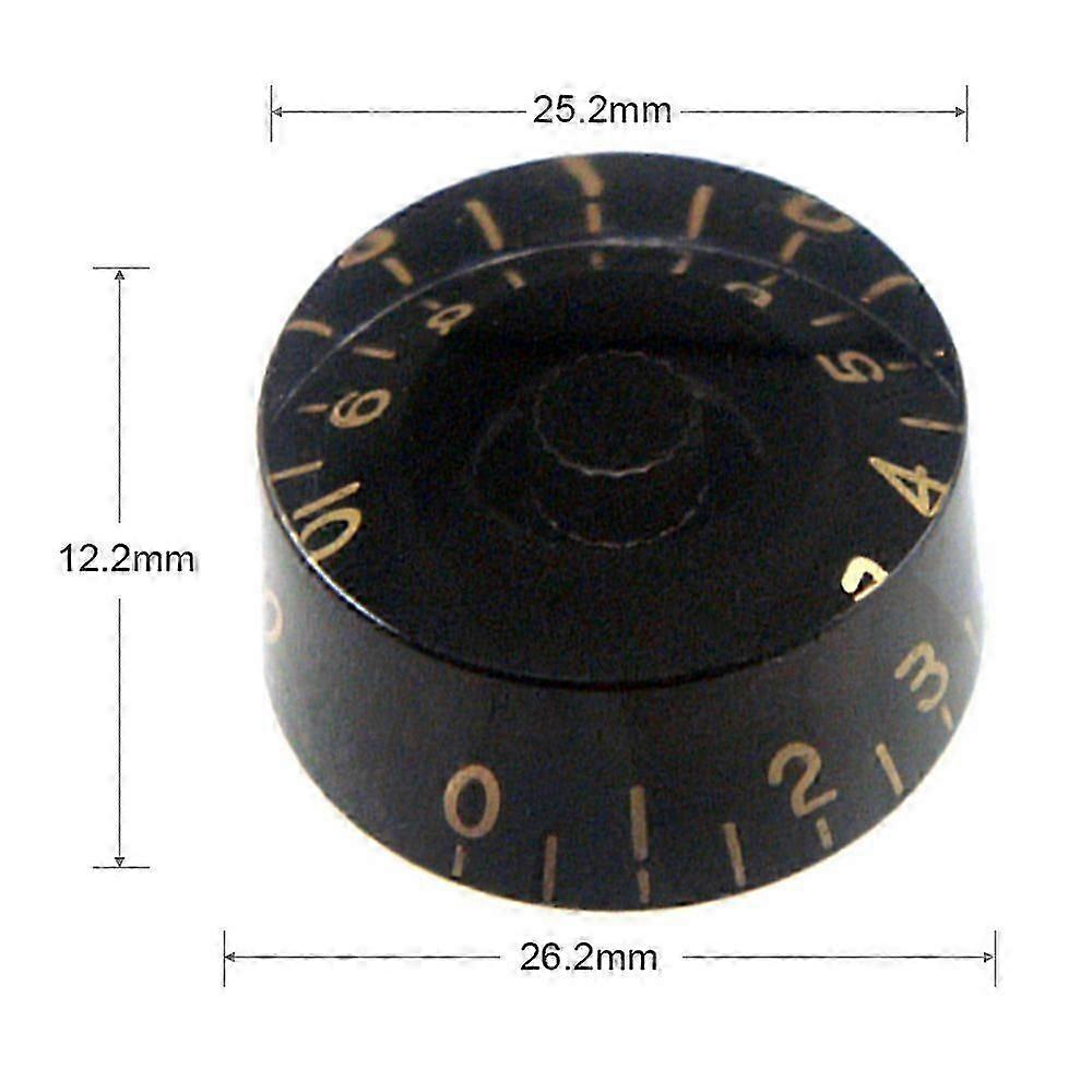 Electric Guitar Tone Volume Control Knobs for EPI/LP Electric Guitar 4PCS