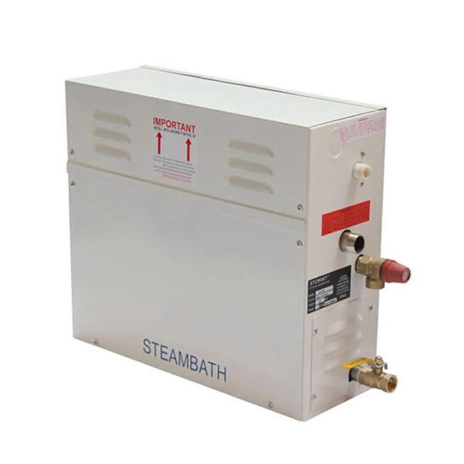 3kW Home Sauna Steam Generator with Digital Controller, Rapid Heating and Automatic Drainage