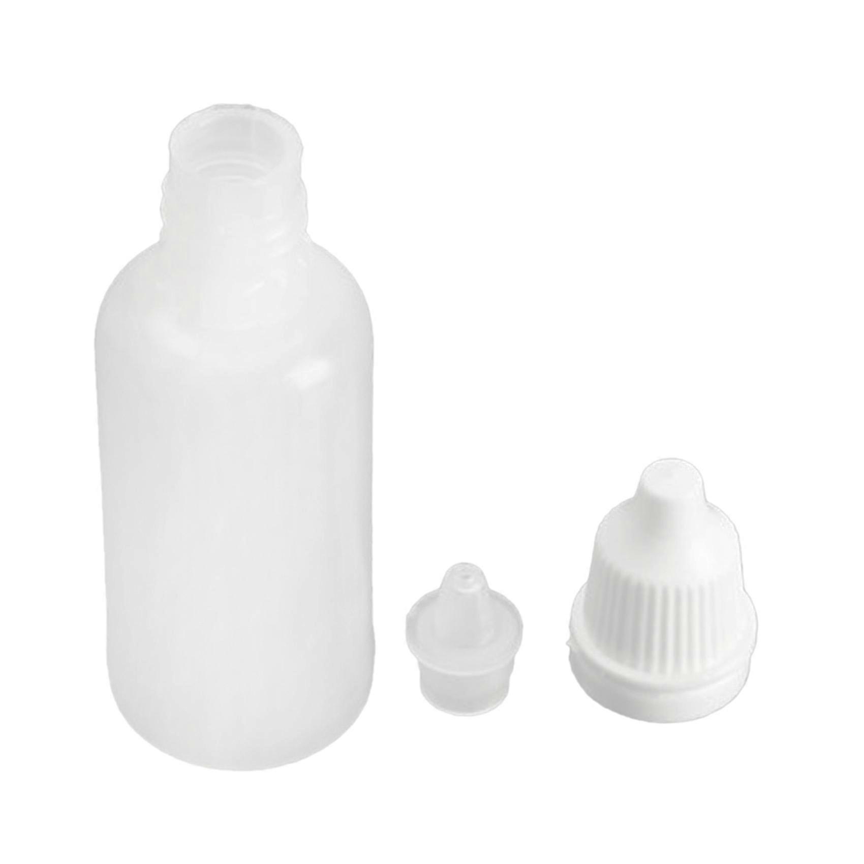 200pcs Empty Plastic Squeezable Dropper Bottles (20ml)