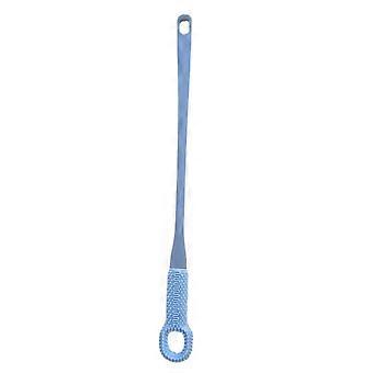 Long Handled Foot Brush for Tub Shower Ergonomic Design Foot Wash Aid for Adult Teen Children