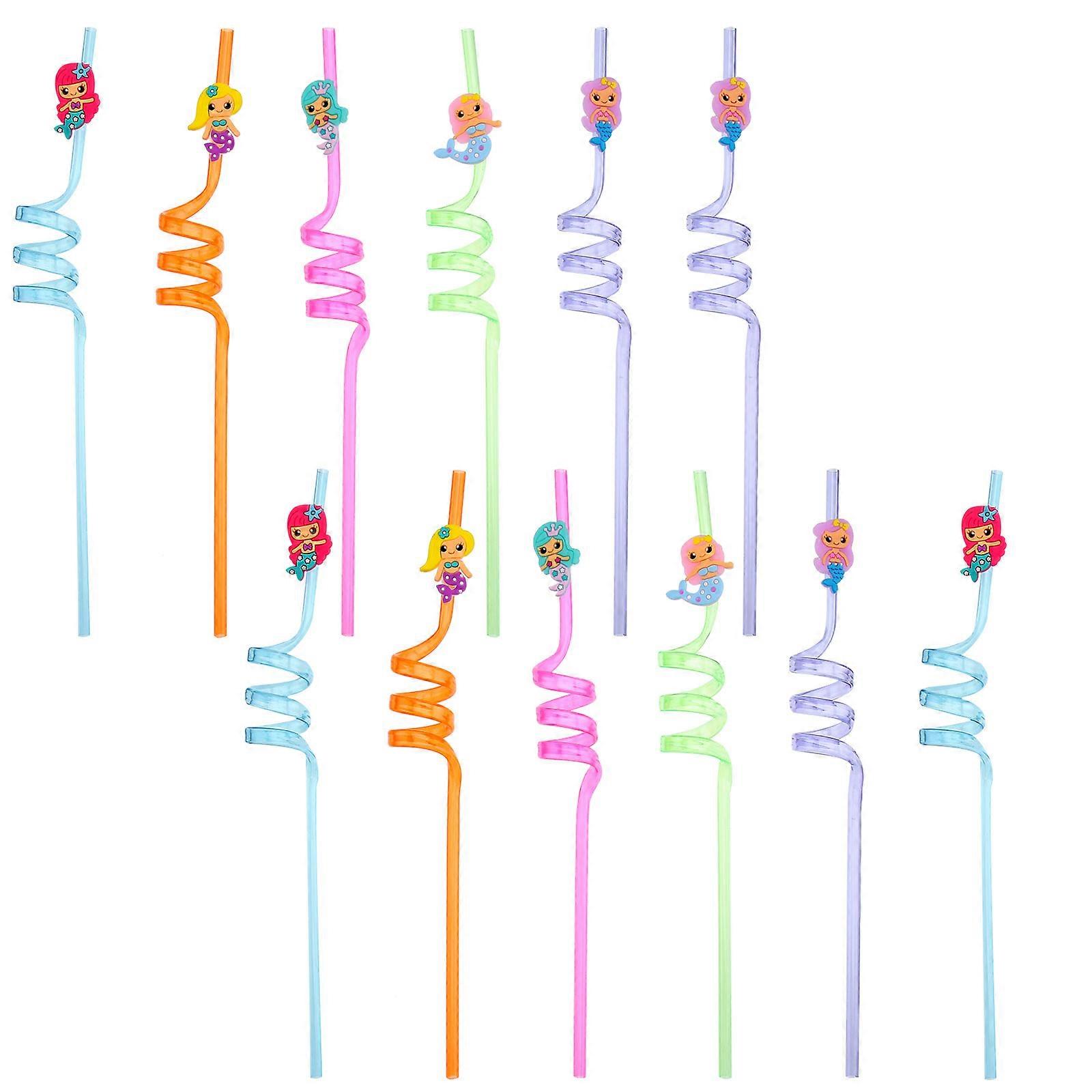 Beverage Accessory Drinking Straw for 12Pcs Disposable Party Use
