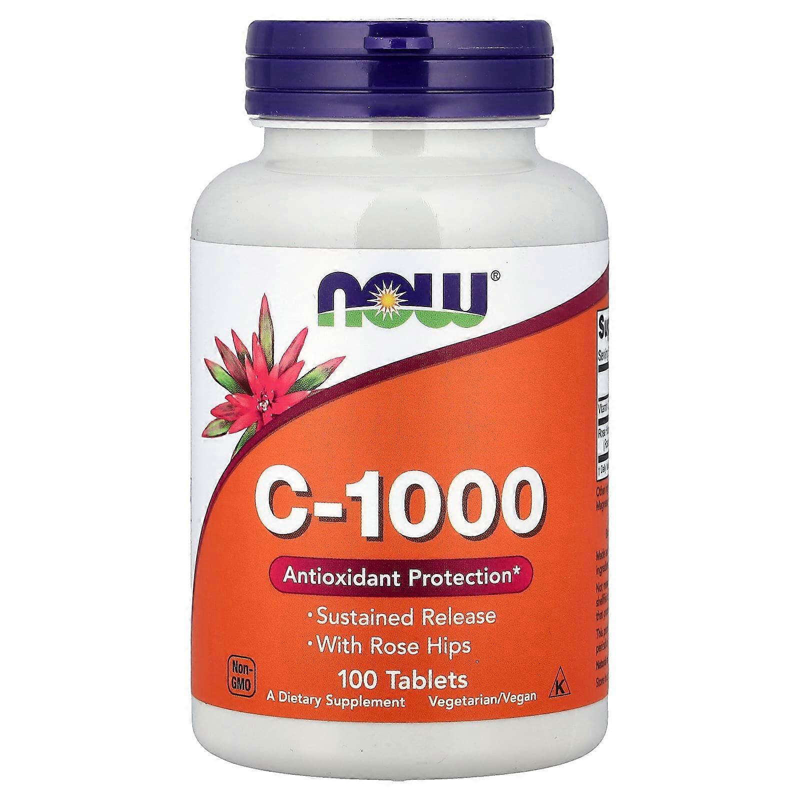 NOW Foods, C-1000, 100 Tablets