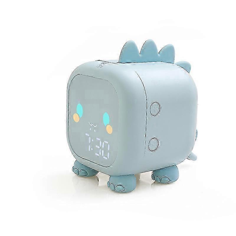 Digital Kids LED Alarm Clock,Adjustable Nightlight TimerBlue