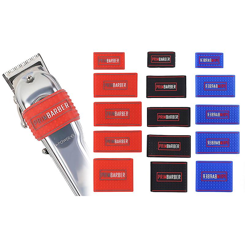 5pcs/set Non Slip Barber Clipper Grip Bands Sleeve Hair Clipper Holder Cover