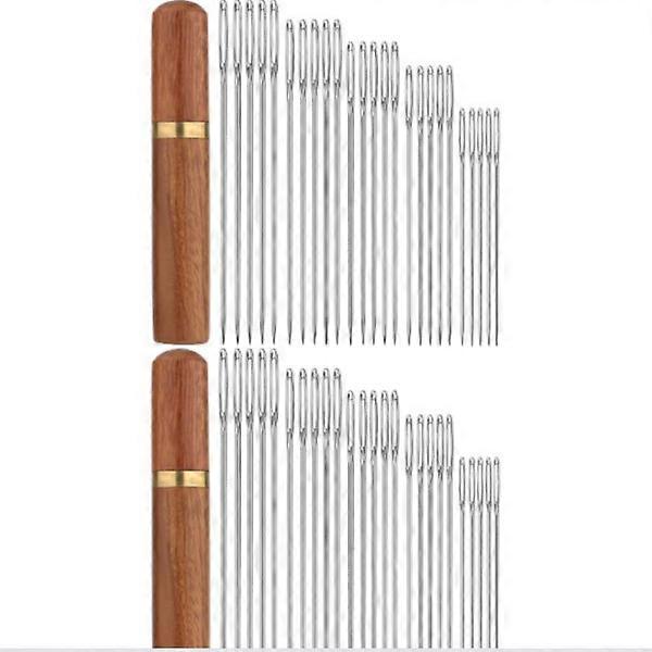 Set needle threader for hand sewing