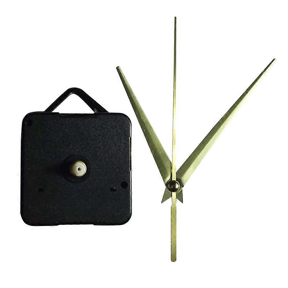 Golden Clock Accessory Movement Kit for Wall Clock Repair 3Pcs Set