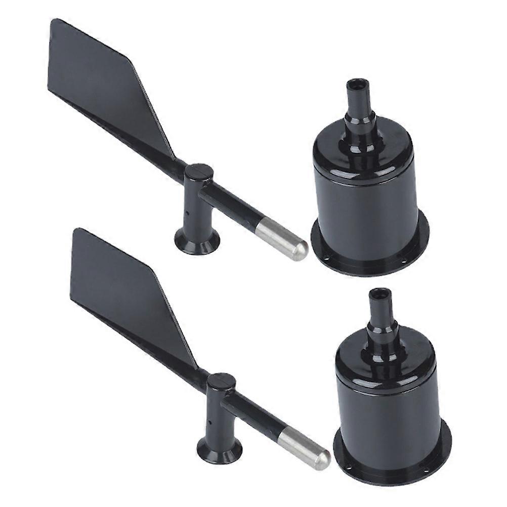 Wind Direction Indicator Shells 2Pcs Wind Indicators Rectangular Shape Designed For Weather Stations 20X15X6CM Providing Data Information