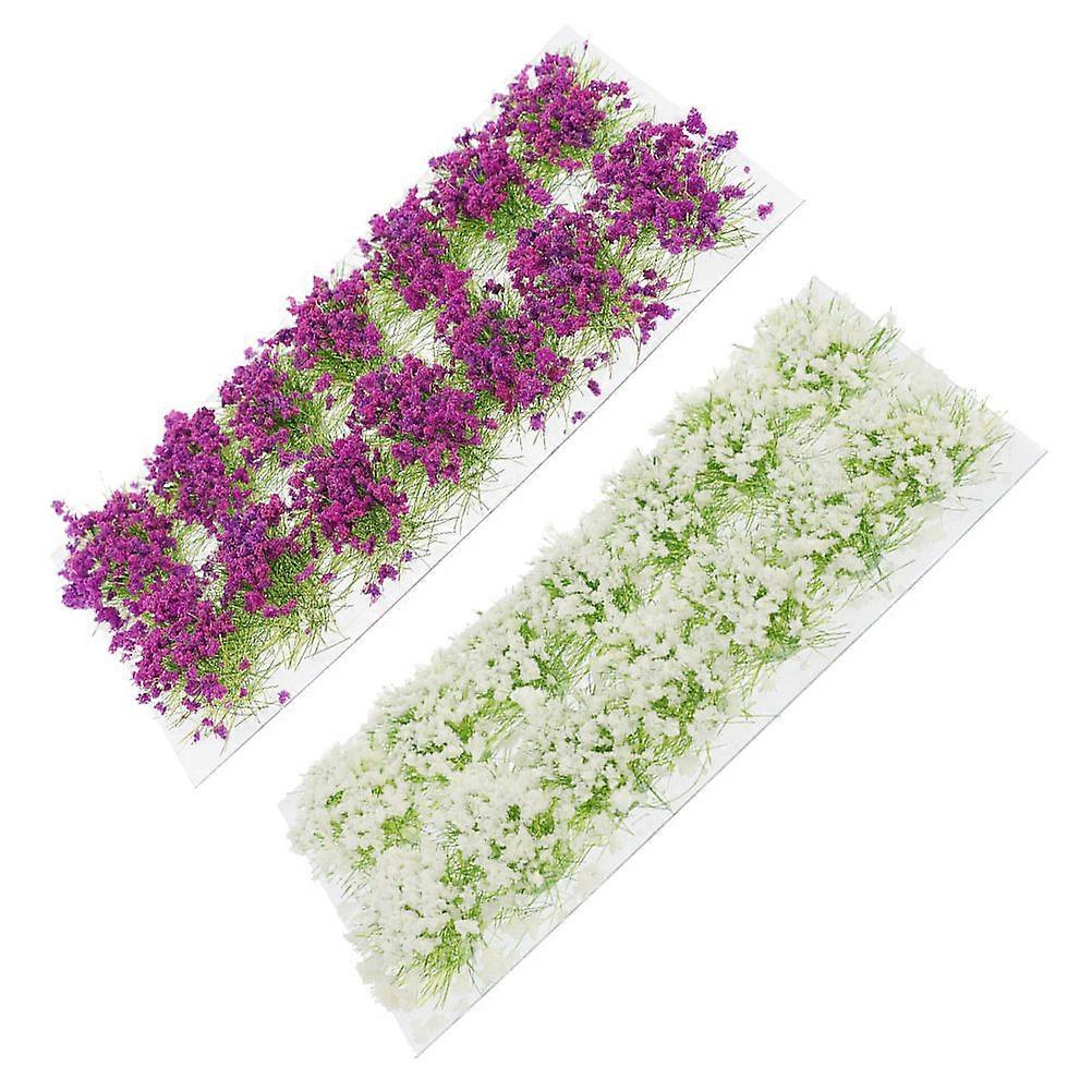 Mini Flower Cluster Decor for Micro Landscape Setup 2 Boxes