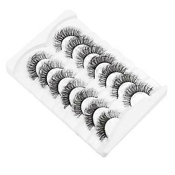 Women Makeup Fake Lashes 3D False Eyelash Extensions for 1 Box