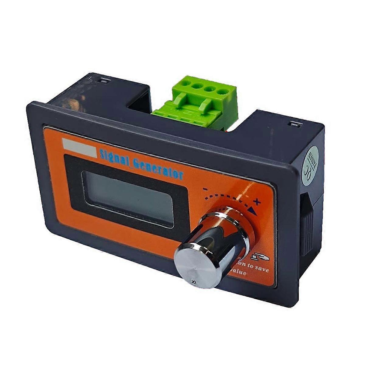 Voltage Generator Adjustable Encoder Accurate Voltage With LCD Display ABS Construction For PLC Panel Debugging Device Testing