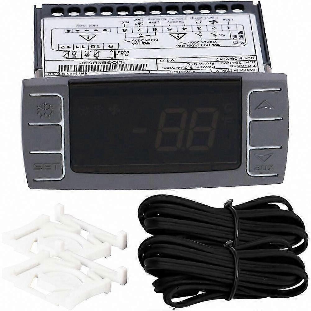 Programmable Temperature Controller for 120V 50-60Hz Freezer with Temperature Sensing Functionality