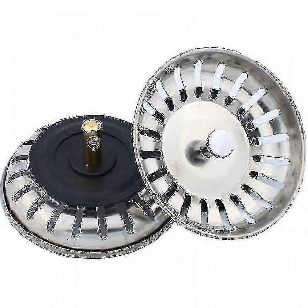 Two-Piece Strainer Basket Set for Kitchen Sink, Replacement Edition 0120
