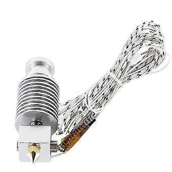 Kit Hotend Bowden para Impressora 3D com Cabeça J, Extrusora KP3S, Bloco de Filamento de 1,75mm, Termistores e Bico MK8.