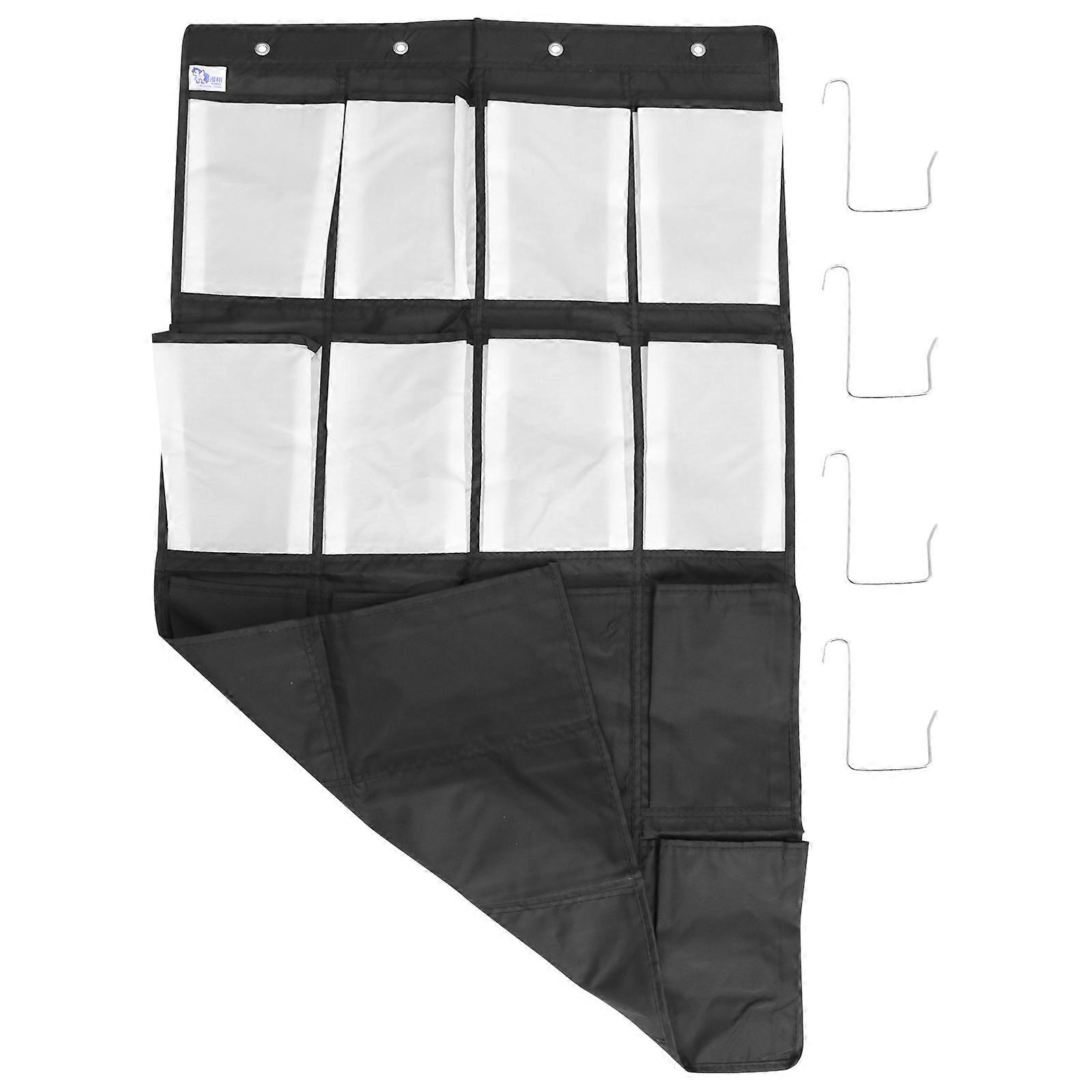 Wall-Side Storage Bag Multilayer Hanging Bag for Storage 1Pcs Polyester Material