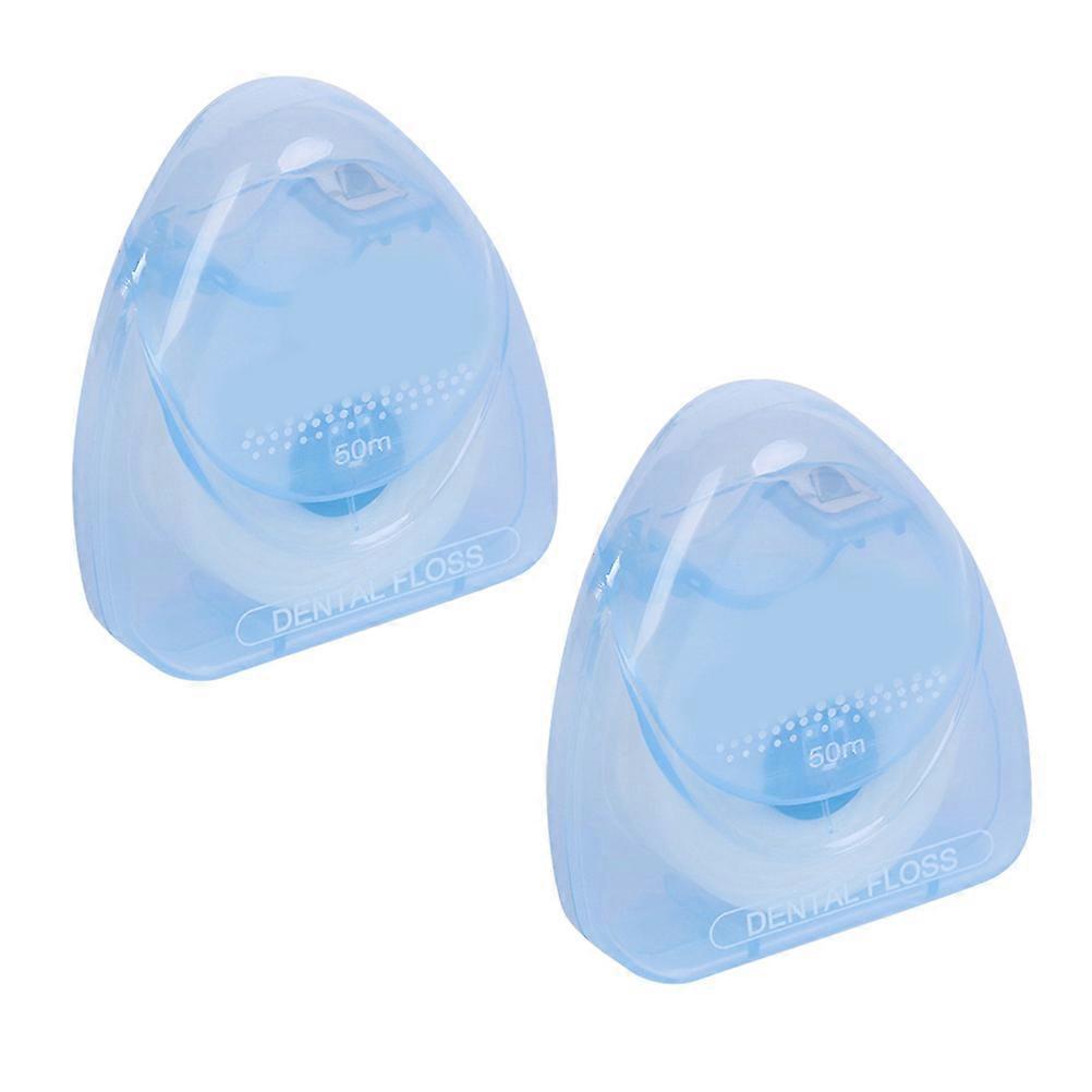 Floss 2Pcs Micro Flosses Elastic Ultra Thin Teeth Cleaning Tool