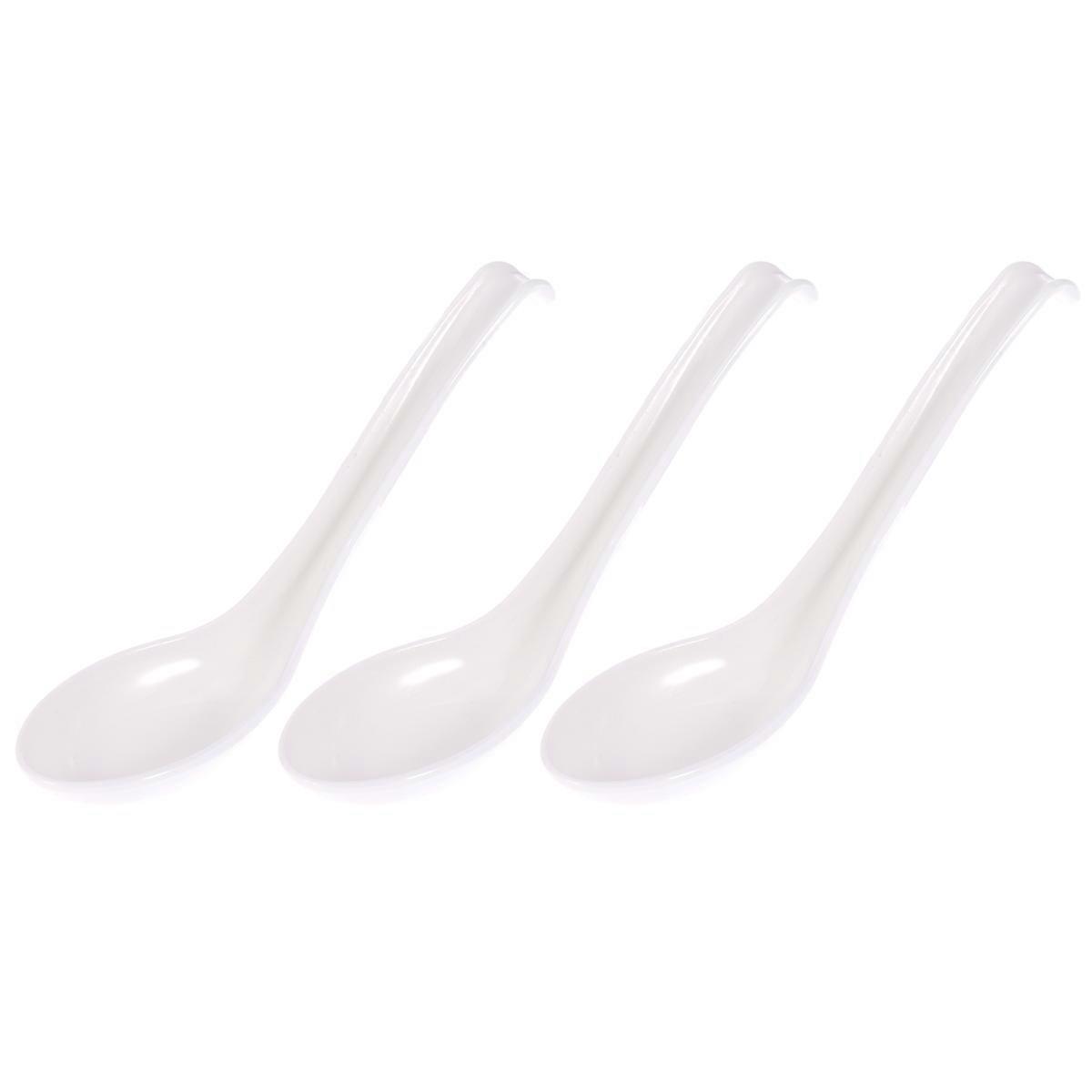 Spoons Long Handle Hook Style Soup Spoons 12Pcs Set