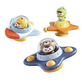 Wasserdichtes Kinder-Kreiselspielzeug-Set, bissfest, drehbar