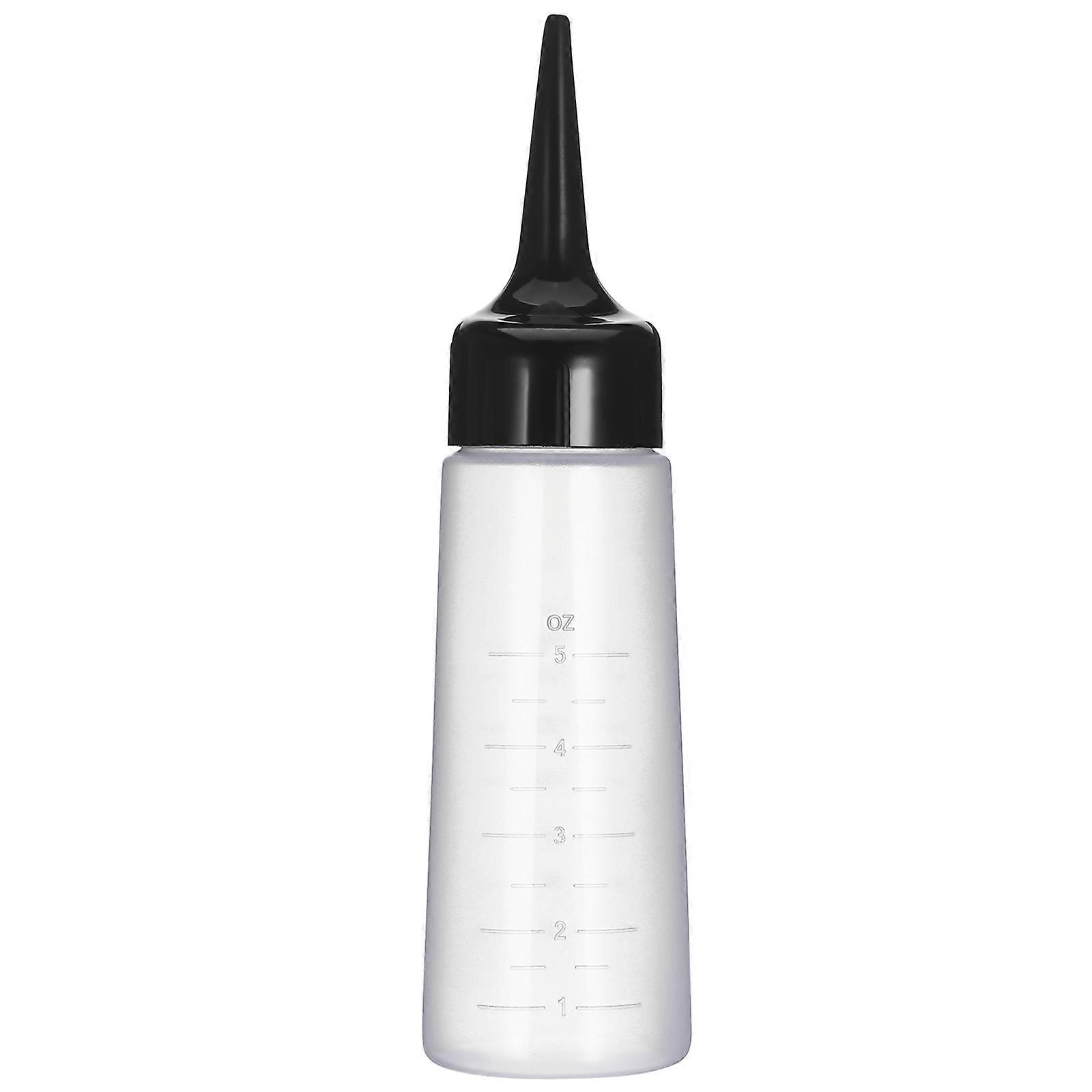 Empty Applicator Bottle with Black Slant Tip and Scale