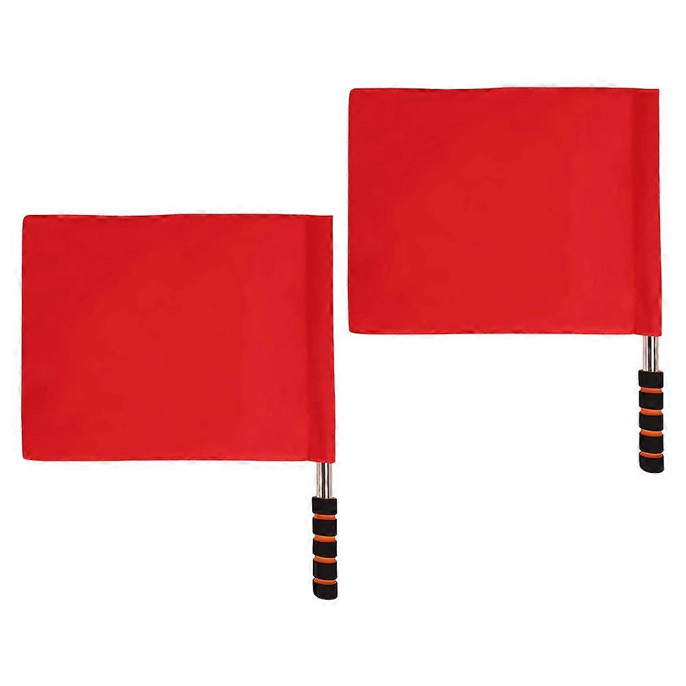 Sports Handheld Flags Multi-Function Referee Flags for 4Pcs Use