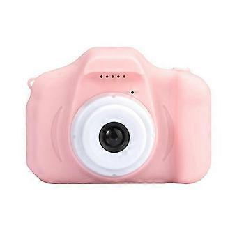 Children's Camera 2.0 Inch HD LCD 1300W 32G Memory Pink Stickers YONIS