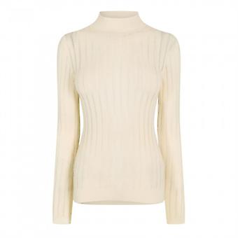 Boss Womens/Ladies Mock Neck Slim Long-Sleeved Sweater Top