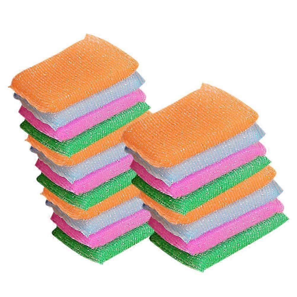 24Pcs Multi Color Non-Scratch Dish Cleaning Sponges