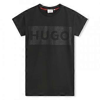 Hugo Girls Logo T-Shirt Dress