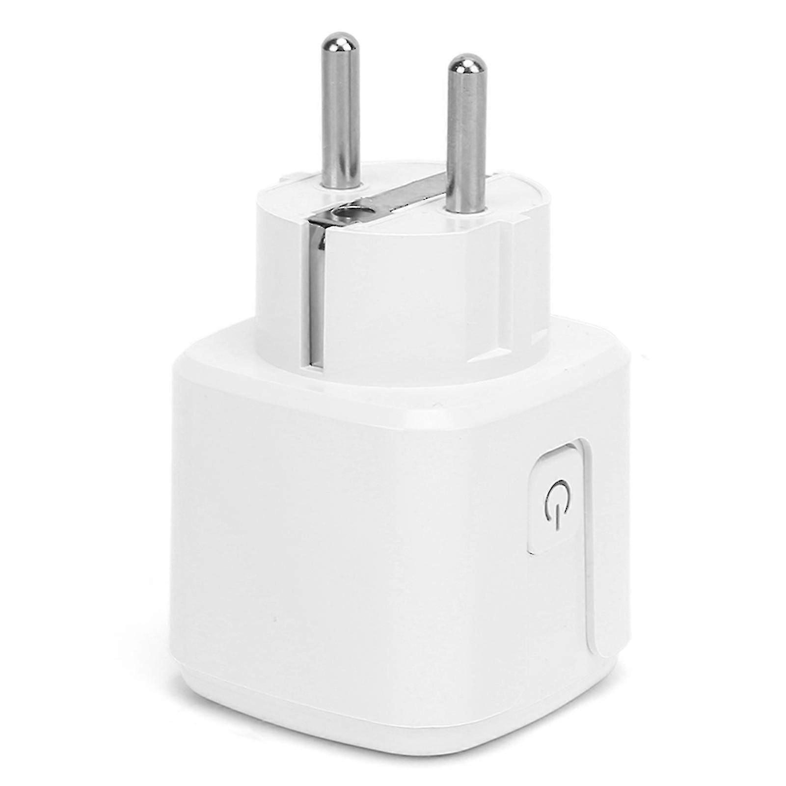 Smart Plug For Zigbee3.0 Voice Control Timing Function Phone Remote Control White Eu Plug Ac 110220v