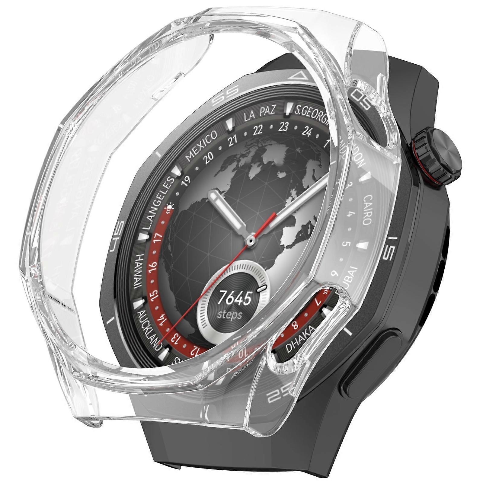 For Huawei Watch GT 5 Pro 46mm Design PC Watch Protective Case Transparent