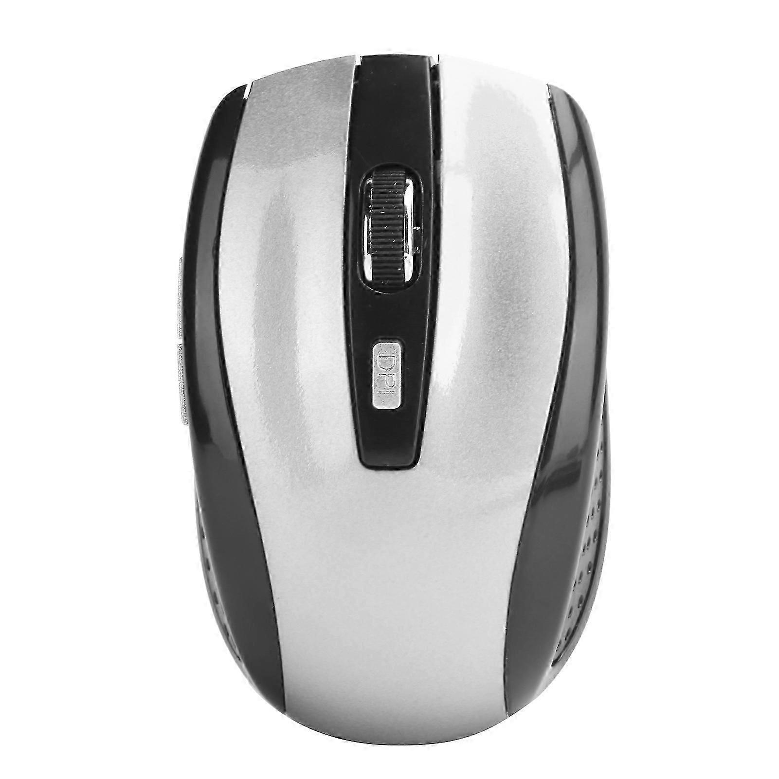 Wireless Optical Gaming Mouse for Notebook Computer with Adjustable DPI 250Hz Silver