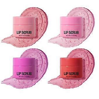Kit de Esfoliação Labial e Bálsamo Labial Esfoliante Suave para Hidratação Profunda e Cuidados com os Lábios