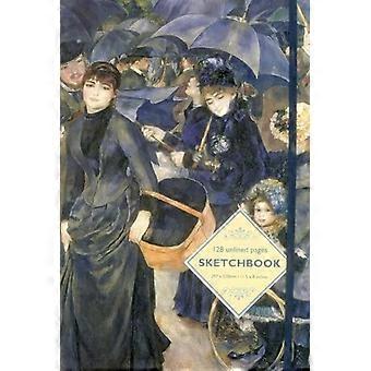 Schetsboek: De paraplu's (Renoir): 128 blanco pagina's