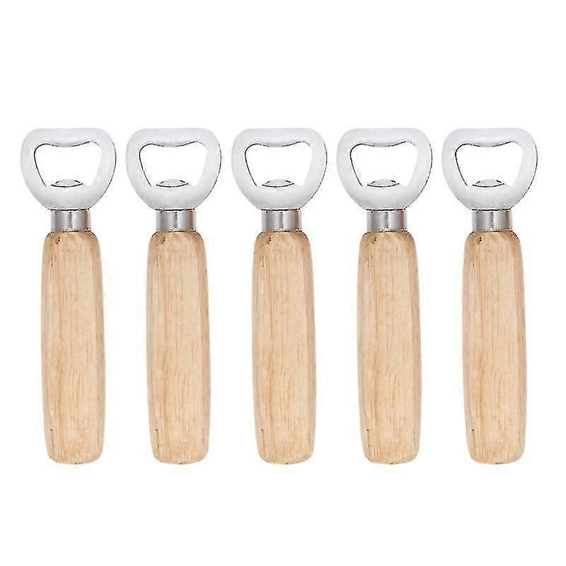 5pcs wooden handle bottle stopper [MI]