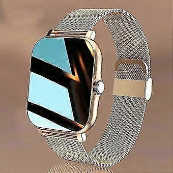 Bluetooth Smart Watch til fitness med fuld berøringsskærm