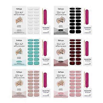Long-Lasting Soft Gel Nail Patch Set  Easy DIY Nail Art Stickers with Brilliant Shine, Nail Protection & Custom Fit for Salon-Quality Manicure at Home