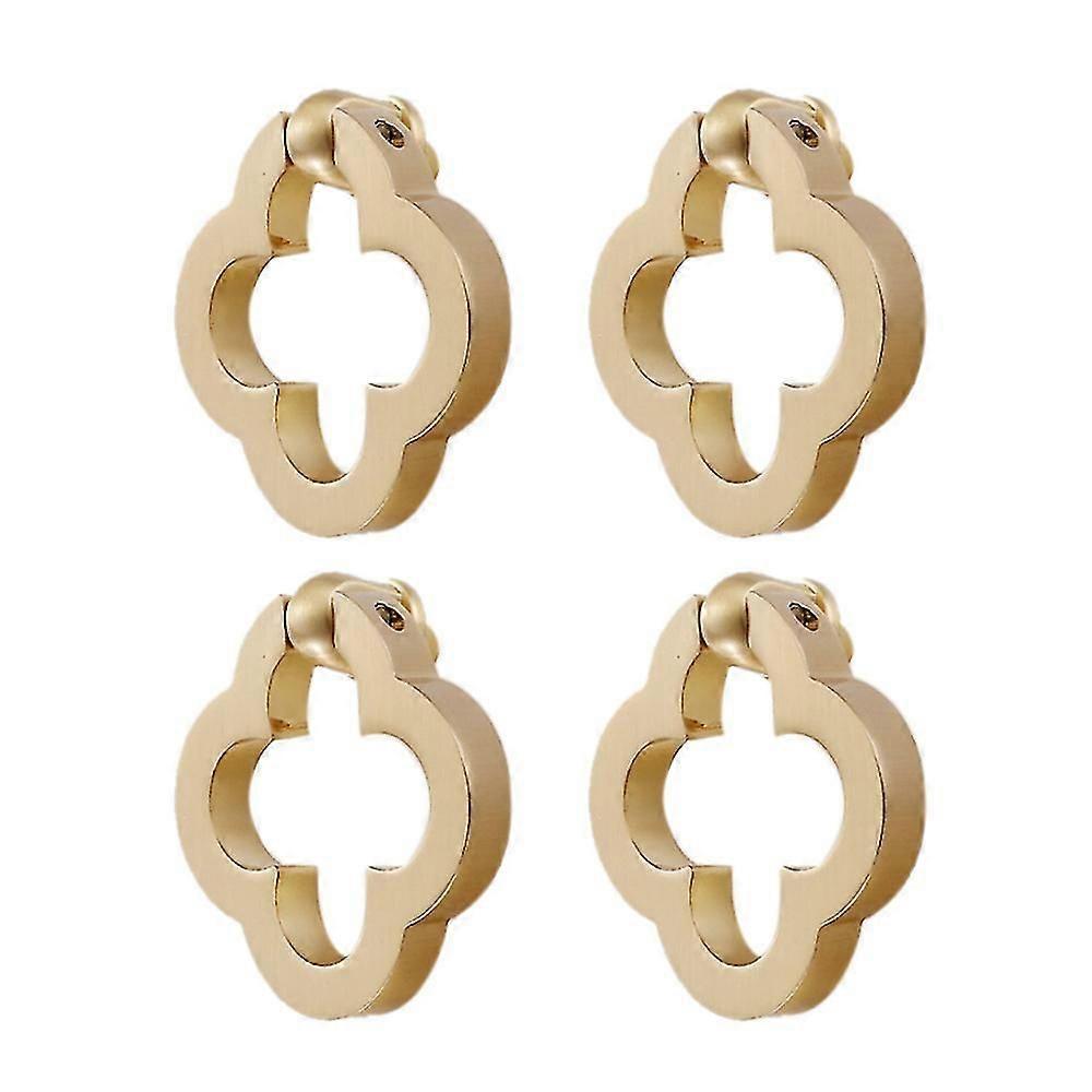2025 Latest Model 4Pcs Drawer Pulls Rings,Zinc Alloy Pulls Ring Knobs Metal Ring