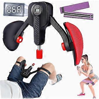 Adjustable thigh exerciser for home workouts 0-110 lbs resistance