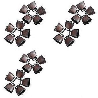 30PCS Cow Horse Sheep Grazing Copper Bells, Farm Animal Brass Bells COS