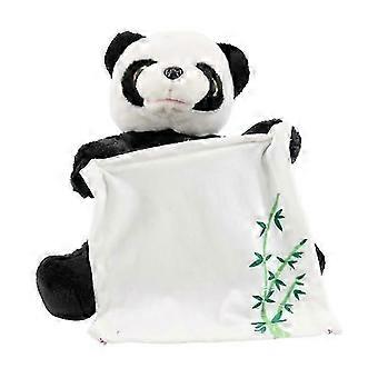 Hide-and-seek Educational Early Learning Raise Your Hand Panda Singing Storytelling Lullaby Learning to Talk Electric Plush Doll OCD