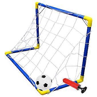 Toddlers Sports Toys Soccer Ball Net Rectangular Style Portable Training Equipment 90CM Height 1Set
