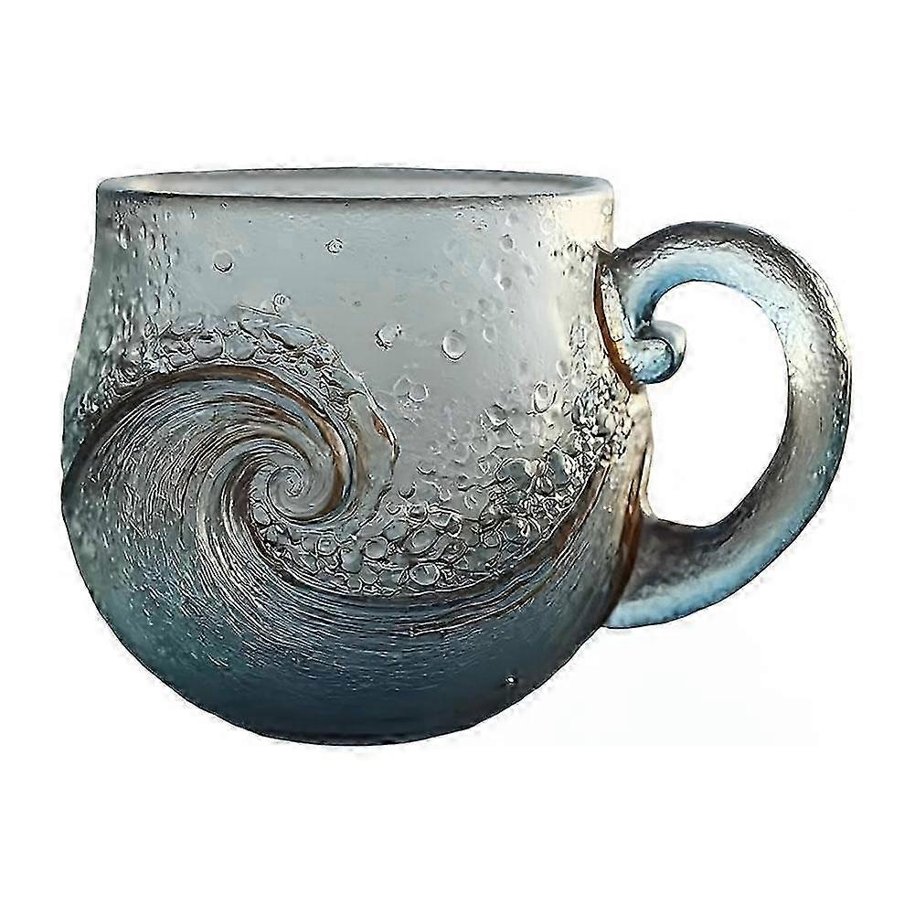 Sea Glass Wave Ceramic Mug