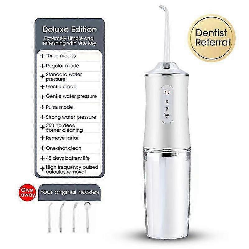 Rechargeable Oral Irrigator 3 Settings