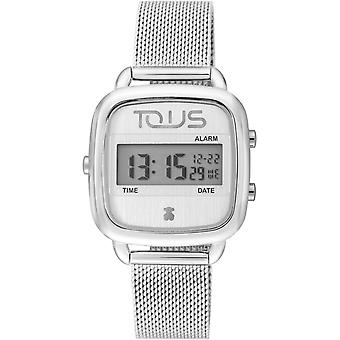 Tous d-logo watch for Digital Woman Quartz with stainless steel bracelet 200350540