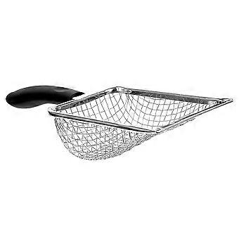 Silver Metal Cat Litter Scoop for Pet Sanitation Stainless Steel Sifter