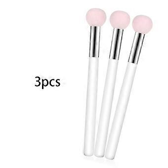 3 Pcs Mushroom Makeup Sponge with Handle, Small Concealer Brush Sponge for Under Eye, Face and Nose, Foundation Blending Makeup Applicator