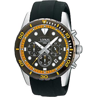 Lorus Watches Quartz Analog Man Watch with Silicone Bracelet RT367BX9