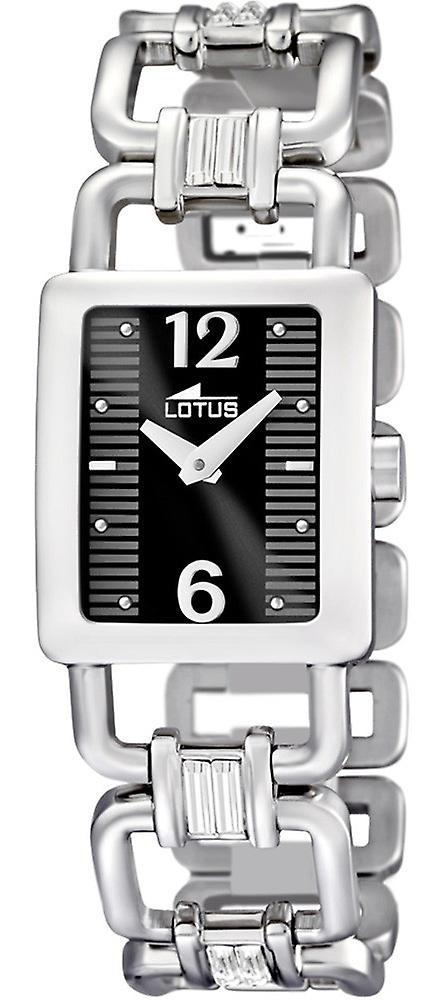 Lotus Quartz Analog Women's Watch with L15725/4 Stainless Steel Bracelet