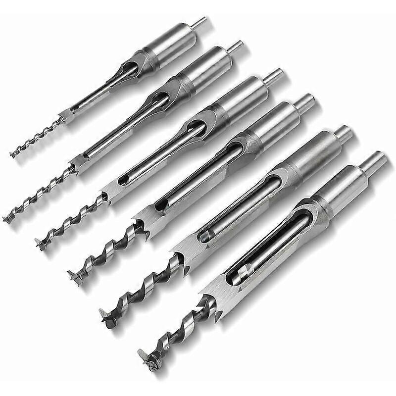 High-Concentricity Square-Hole Drill Bits For Woodworking