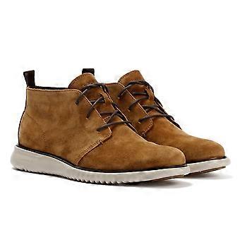 Stivali Chukka da uomo Cole Haan 2.Zerogrand in camoscio color marrone speziato